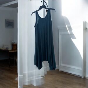 Free People Teal Sleeveless Dress